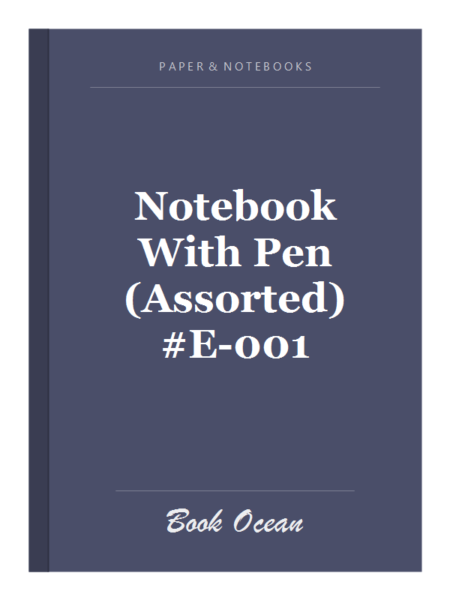 Notebook With Pen (Assorted) #E-001