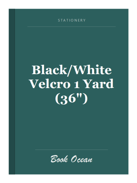 Black/White Velcro 1 Yard (36")