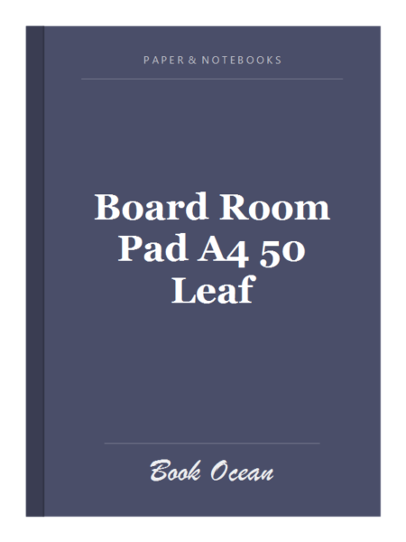 Board Room Pad A4 50 Leaf