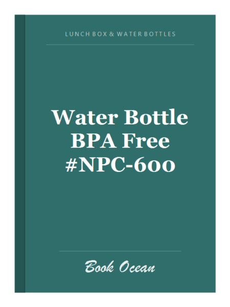 Water Bottle BPA Free #NPC-600