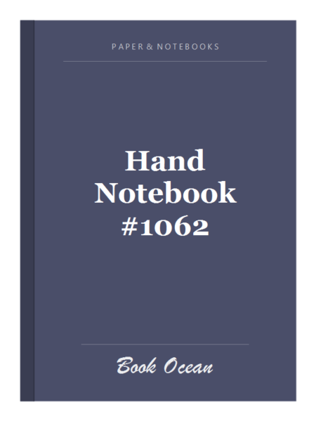 Hand Notebook #1062