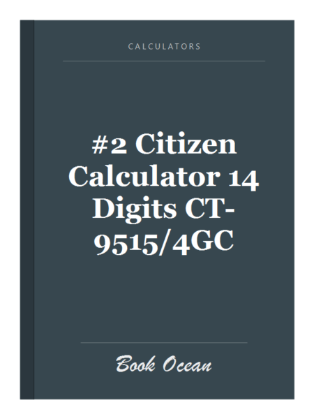 #2 Citizen Calculator 14 Digits CT-9515/4GC