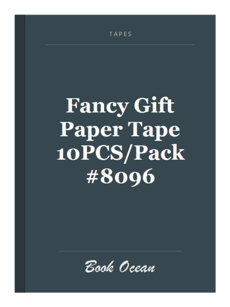 Fancy Gift Paper Tape 10PCS/Pack #8096