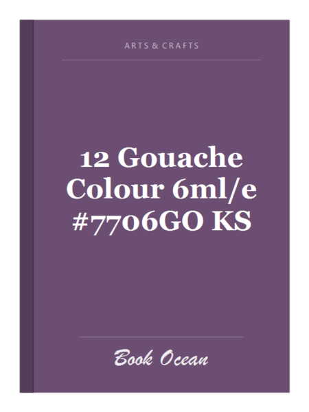 12 Gouache Colour 6ml/e #7706GO KS