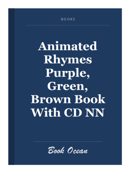 Animated Rhymes Purple, Green, Brown Book With CD NN