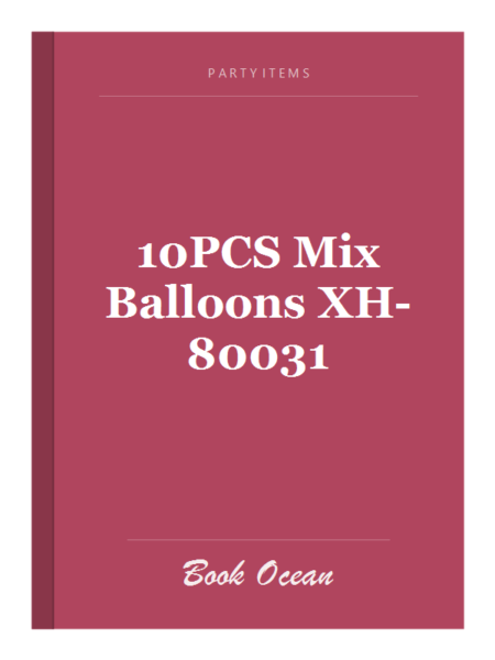 10PCS Mix Balloons XH-80031