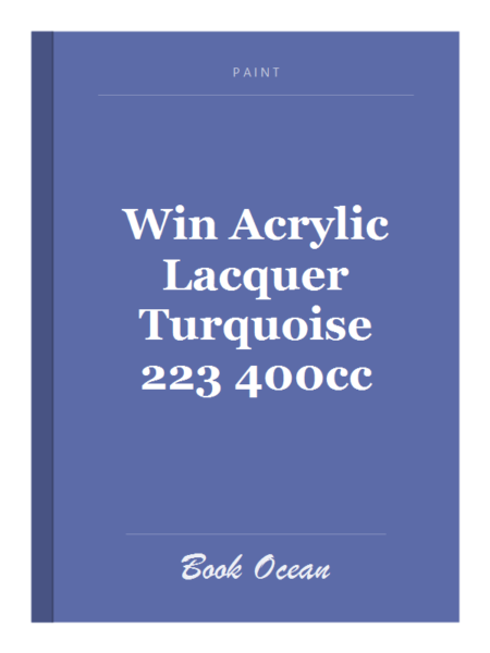Win Acrylic Lacquer Turquoise 223 400cc