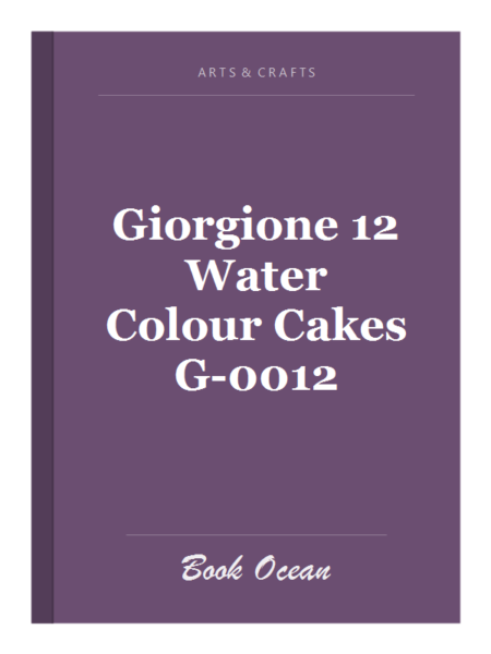 Giorgione 12 Water Colour Cakes G-0012