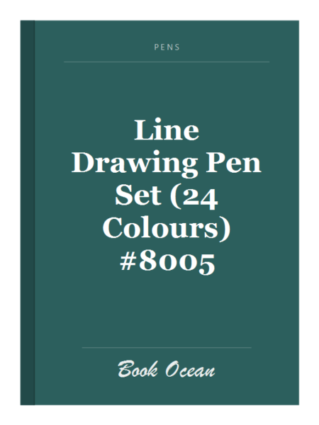 Line Drawing Pen Set (24 Colours) #8005
