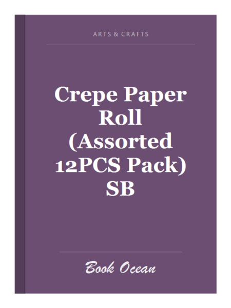 Crepe Paper Roll (Assorted 12PCS Pack) SB