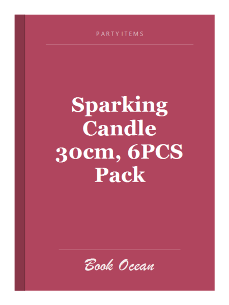 Sparking Candle 30cm, 6PCS Pack