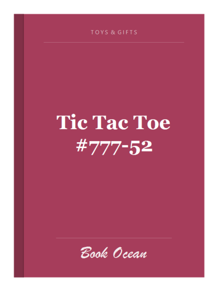 Tic Tac Toe #777-52