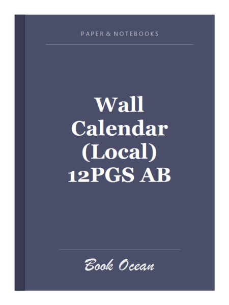 Wall Calendar (Local) 12PGS AB