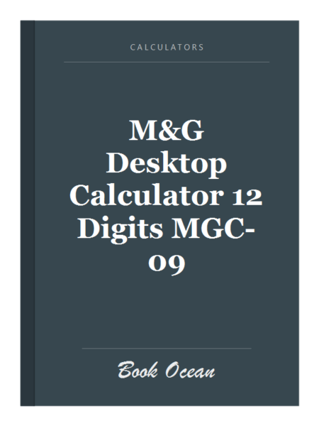 M&G Desktop Calculator 12 Digits MGC-09