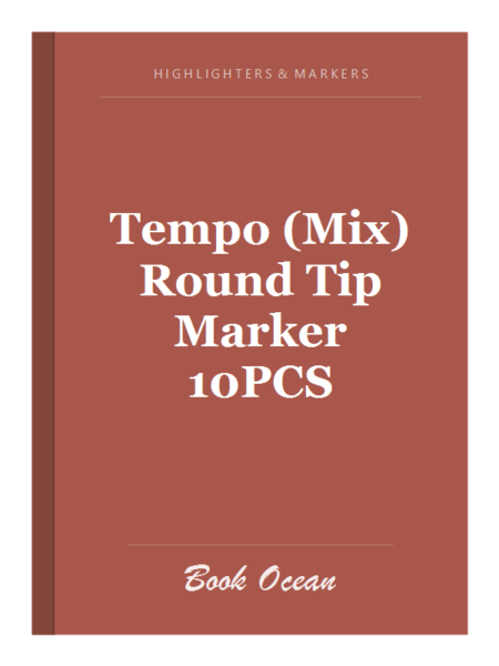 Tempo (Mix) Round Tip Marker 10PCS