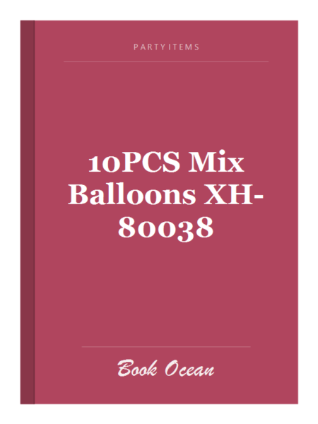 10PCS Mix Balloons XH-80038