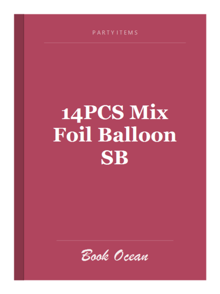 14PCS Mix Foil Balloon SB