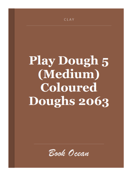 Play Dough 5 (Medium) Coloured Doughs 2063