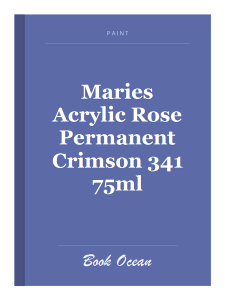 Maries Acrylic Rose Permanent Crimson 341 75ml