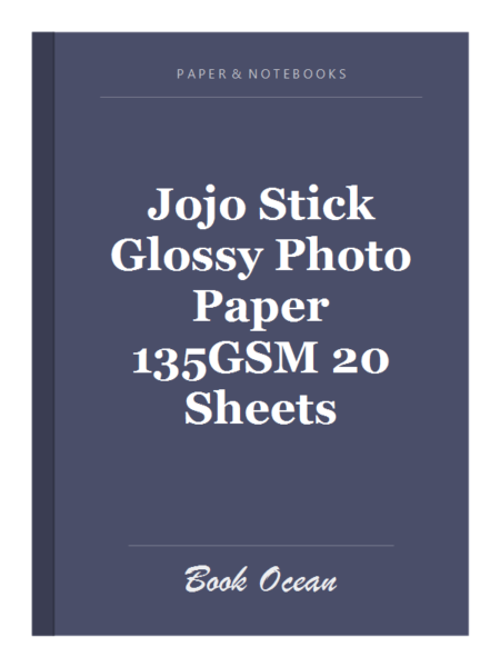 Jojo Stick Glossy Photo Paper 135GSM 20 Sheets