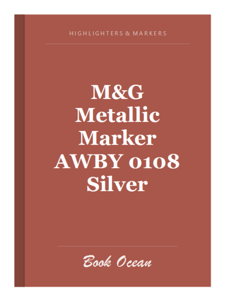 M&G Metallic Marker AWBY 0108 Silver