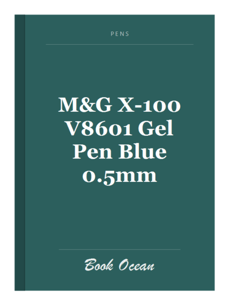 M&G X-100 V8601 Gel Pen Blue 0.5mm