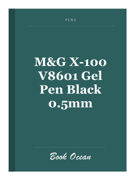 M&G X-100 V8601 Gel Pen Black 0.5mm