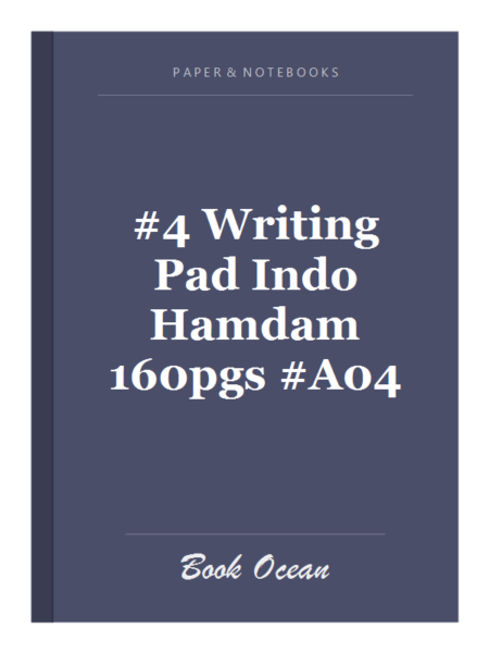 #4 Writing Pad Indo Hamdam 160pgs #A04