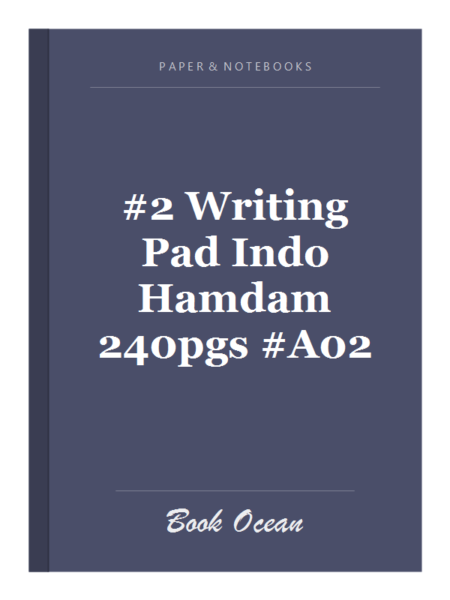 #2 Writing Pad Indo Hamdam 240pgs #A02