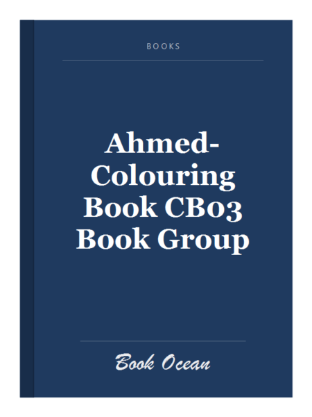 Ahmed-Colouring Book CB03 Book Group