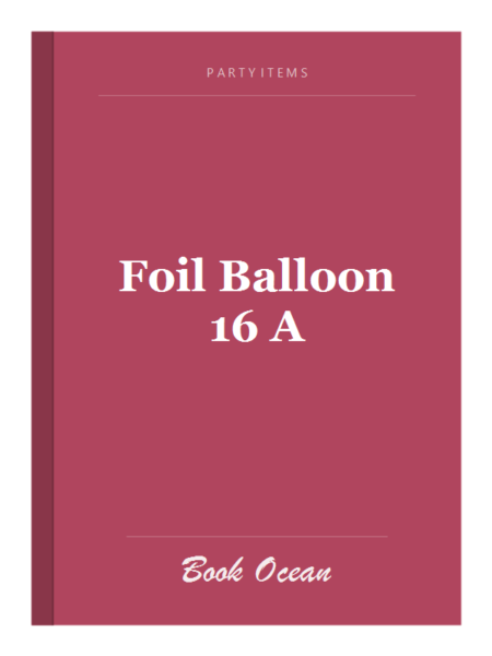 Foil Balloon 16 A
