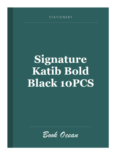 Signature Katib Bold Black 10PCS
