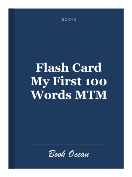 Flash Card My First 100 Words MTM