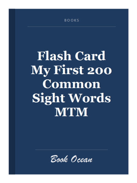 Flash Card My First 200 Common Sight Words MTM
