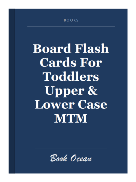 Board Flash Cards For Toddlers Upper & Lower Case MTM