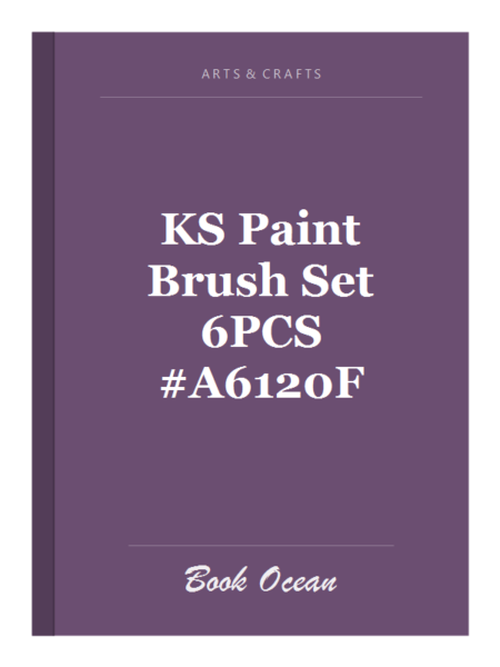 KS Paint Brush Set 6PCS #A6120F