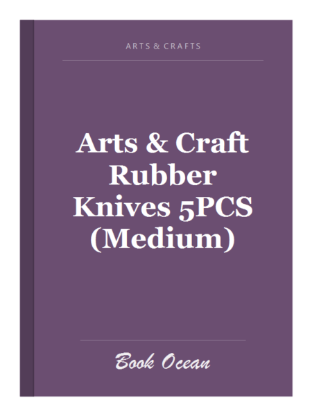 Arts & Craft Rubber Knives 5PCS (Medium)