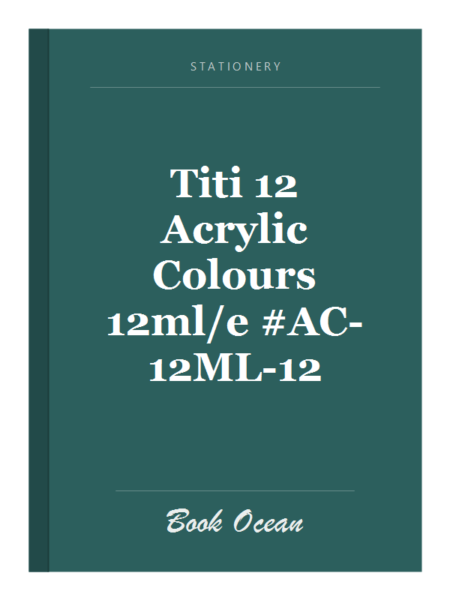 Titi 12 Acrylic Colours 12ml/e #AC-12ML-12