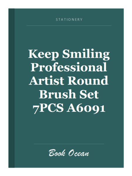 Keep Smiling Professional Artist Round Brush Set 7PCS A6091