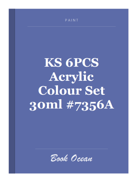 KS 6PCS Acrylic Colour Set 30ml #7356A