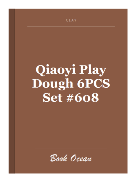 Qiaoyi Play Dough 6PCS Set #608