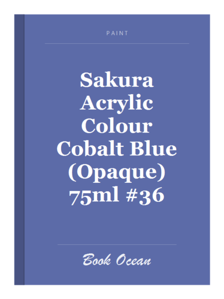 Sakura Acrylic Colour Cobalt Blue (Opaque) 75ml #36