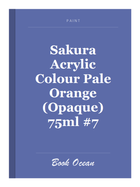 Sakura Acrylic Colour Pale Orange (Opaque) 75ml #7