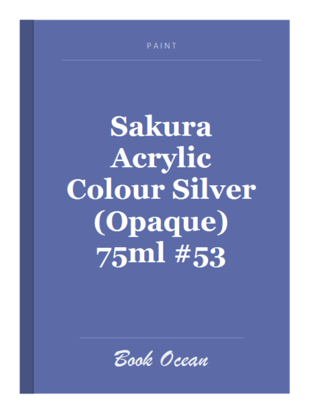 Sakura Acrylic Colour Silver (Opaque) 75ml #53