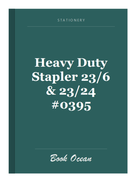Heavy Duty Stapler 23/6 & 23/24 #0395