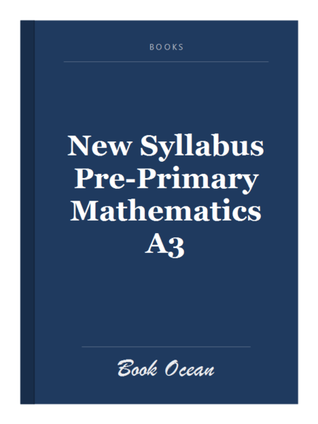 New Syllabus Pre-Primary Mathematics A3