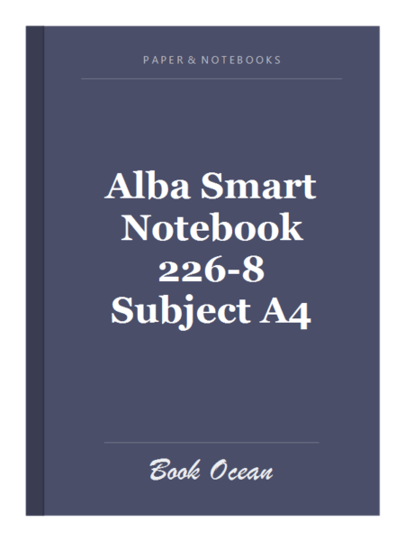 Alba Smart Notebook 226-8 Subject A4