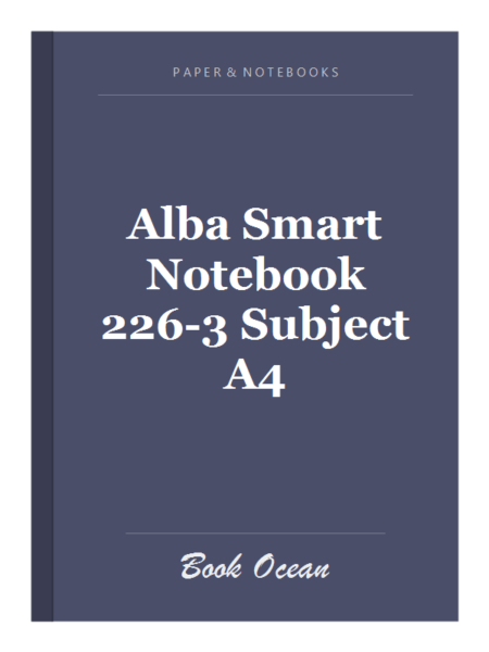 Alba Smart Notebook 226-3 Subject A4