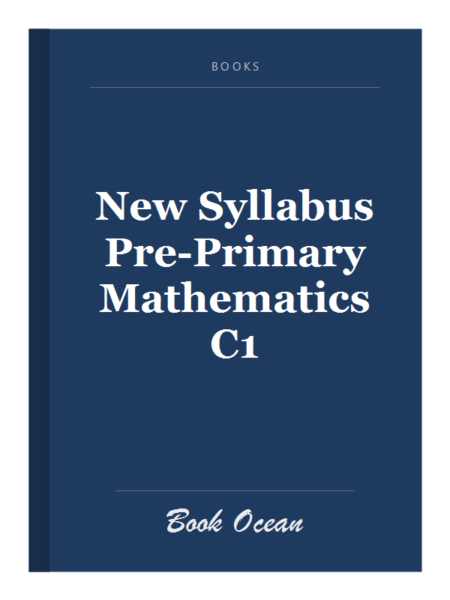 New Syllabus Pre-Primary Mathematics C1