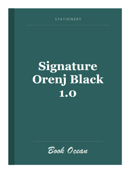 Signature Orenj Black 1.0